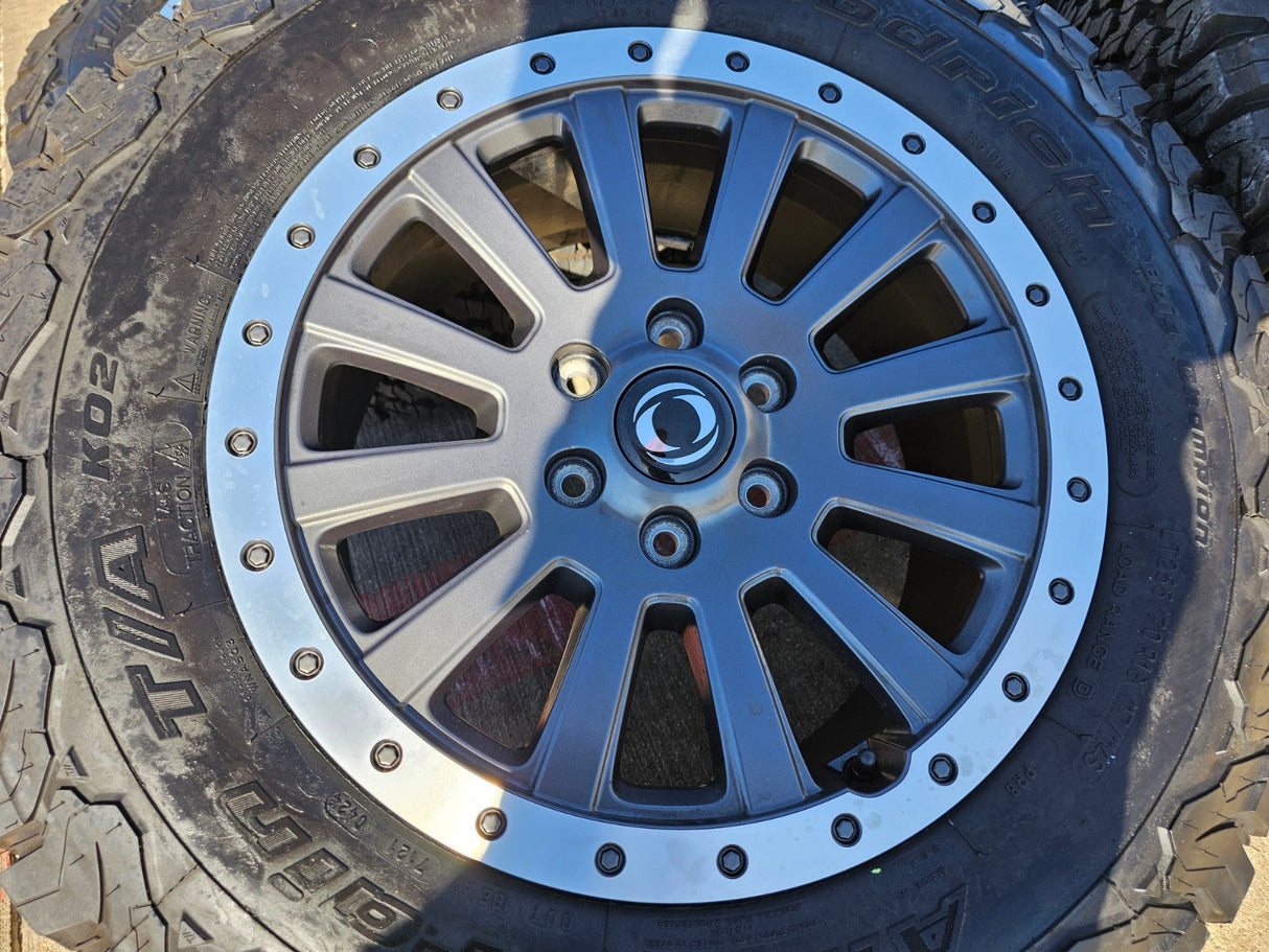(4) 18" INEOS Grenadier OEM wheels rims beadlock 2023 2024 2025 2026 BFG KO2 Texas Truck Tire