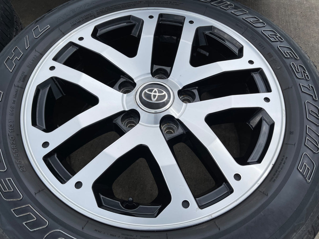 20" Toyota Tundra TSS TRD T Force OEM wheels rims 5x150 tires Texas Truck Tire