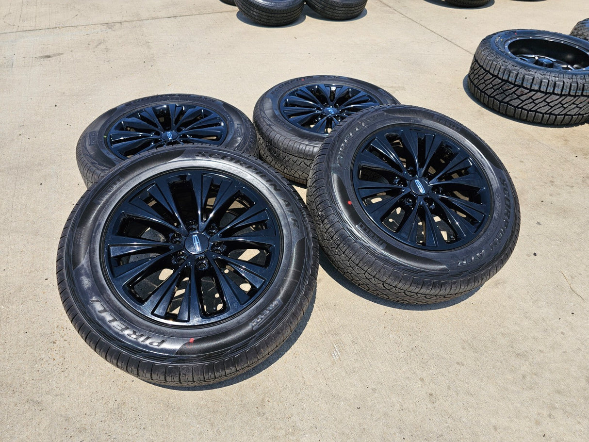 20" Lincoln Navigator OEM rims wheels 10024 tires 2015 2016 2017 2018 2020 2021 Texas Truck Tire