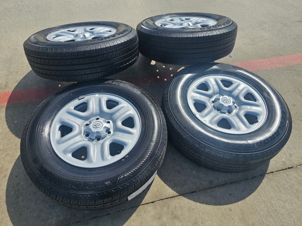 18" Toyota Tundra TSS TRD OEM 99083 75275 wheels rims Sequoia LX600 2025 NEW Texas Truck Tire