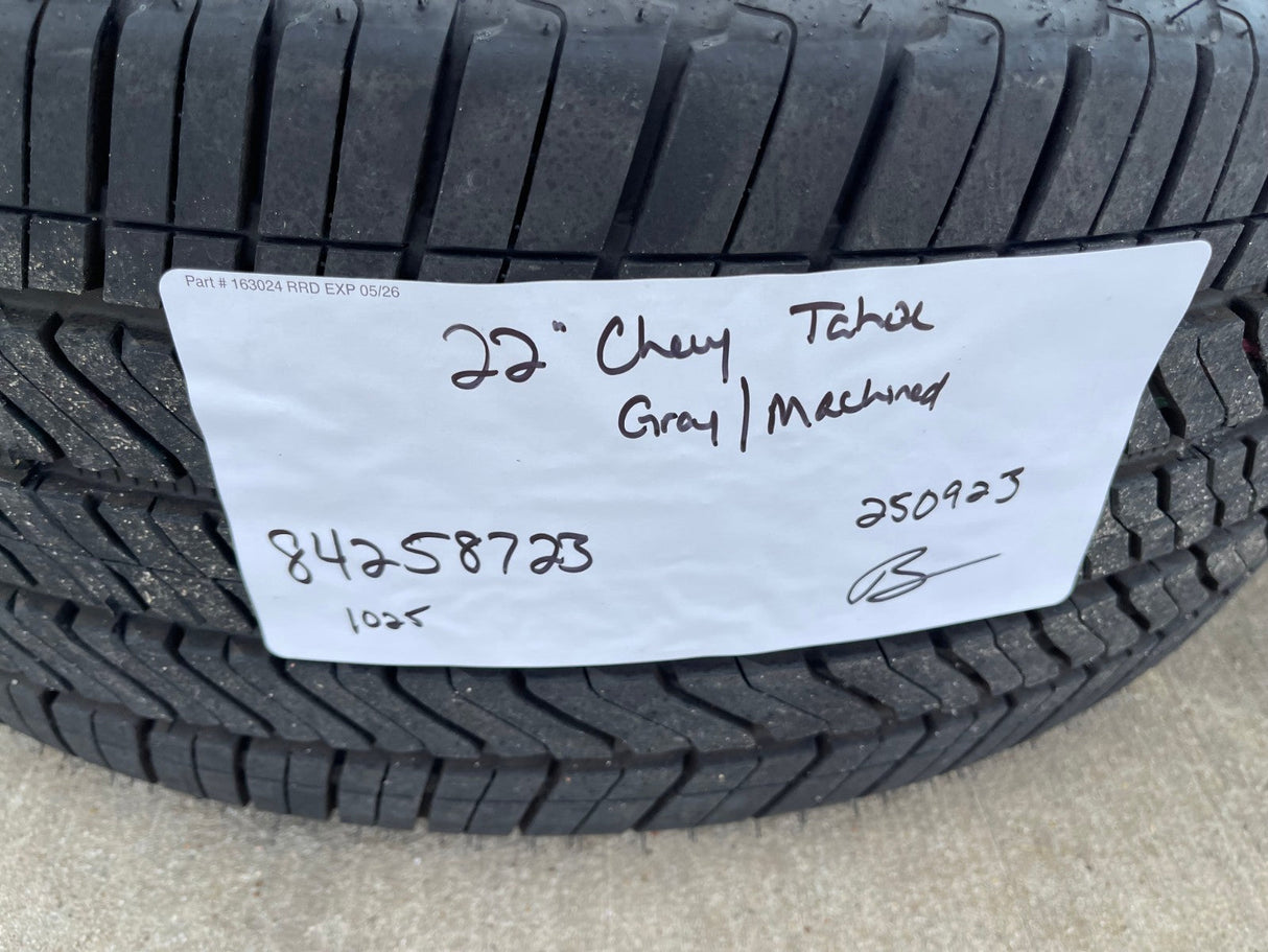 22" Chevy Tahoe Silverado Suburban OEM wheels rims 2022 2023 2024 2025 2026 NEW Texas Truck Tire
