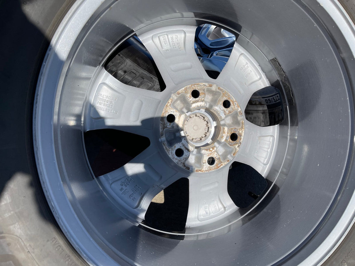 20" Dodge Ram 1500 OEM Laramie Long Horn 2678 2682 wheels rims MICHELIN DEFENDER Texas Truck Tire