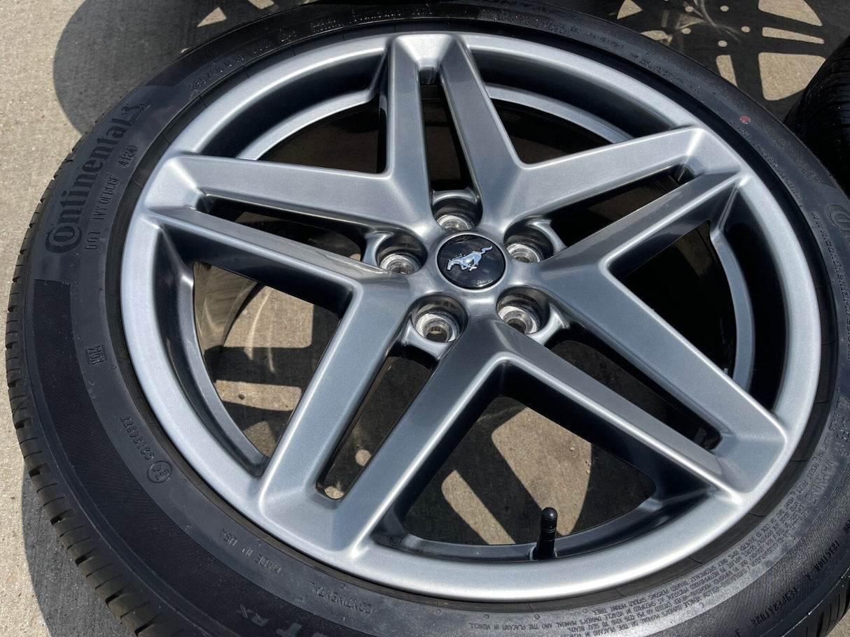 19" Ford Mustang Stealth GT OEM 10595 wheels rims tires 2023 2024 2025 2026 NEW Texas Truck Tire