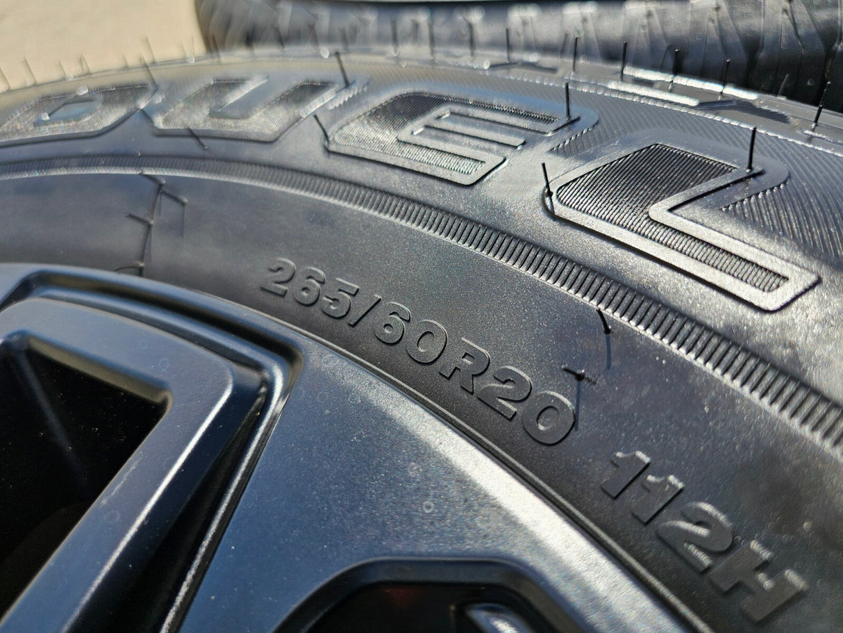 20" Toyota Tundra TRD OEM wheels rims TSS 75276 95295 Sequoia 2024 2025 2026 NEW Texas Truck Tire