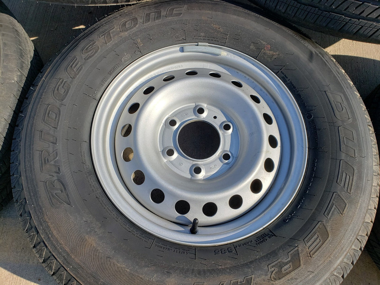16" Ford Bronco steel wheels rims tires 10226 Ranger 2022 2023 2024 2025 Texas Truck Tire