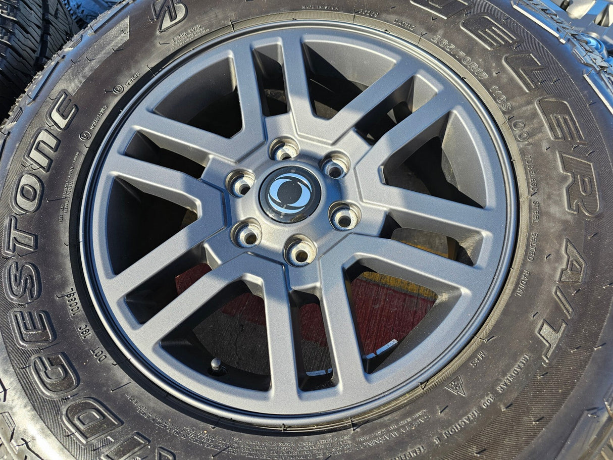 17" INEOS Grenadier OEM wheels rims tires 2023 2024 2025 2026 NEW Texas Truck Tire