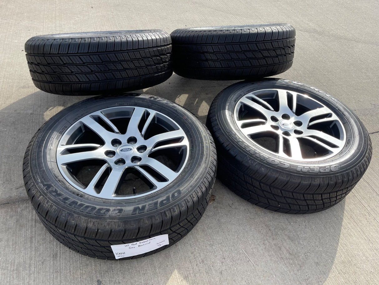 20" Ford Expedition F-150 OEM rims wheels 10441 95362 Limited tires NEW Texas Truck Tire