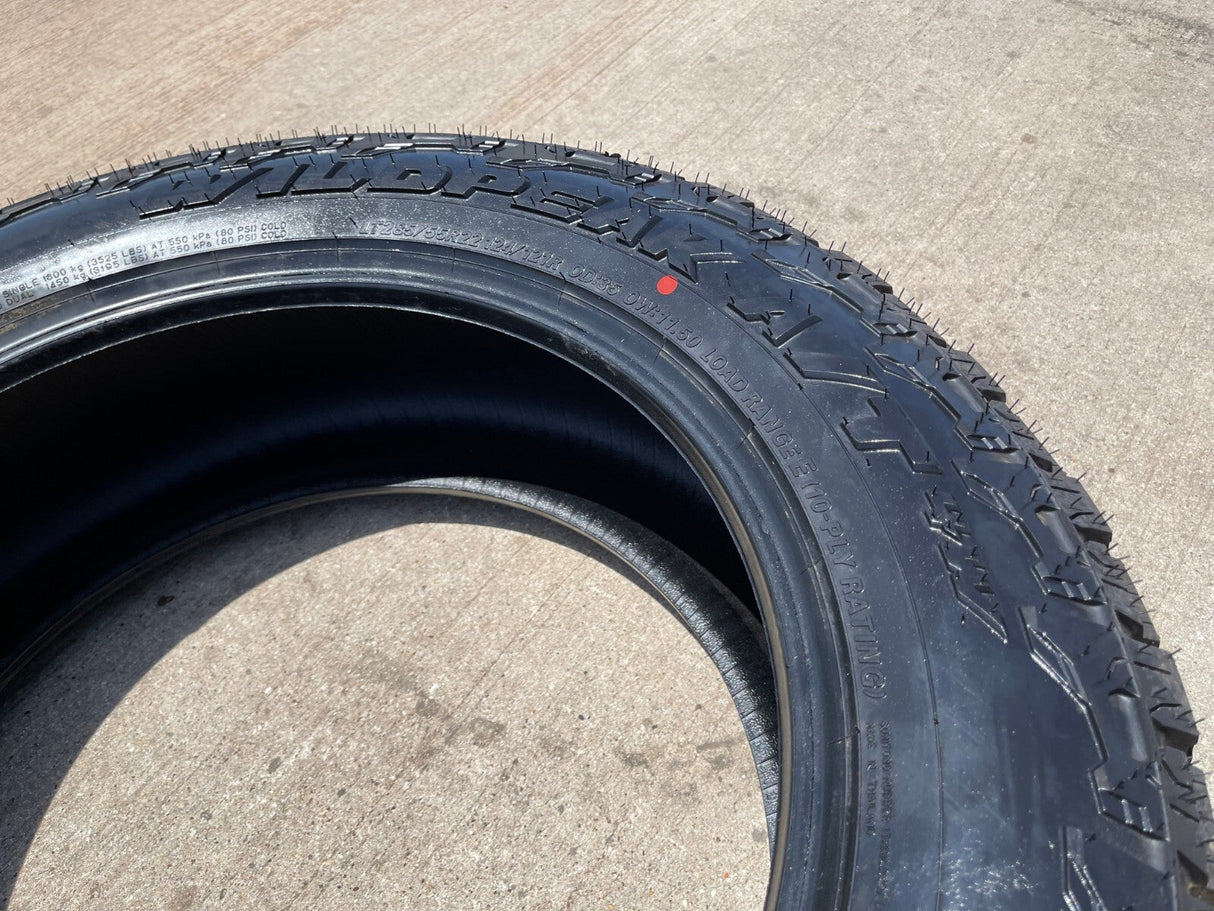(1) 285/55/22 Falken Wildpeak A/T4 AT4W tire 285/55r22 NEW Texas Truck Tire