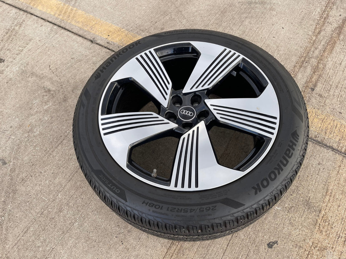 21" Audi E-Tron GT OEM wheel rim 59116 tire spare 2019 2020 2021 2022 2023 2024 Texas Truck Tire