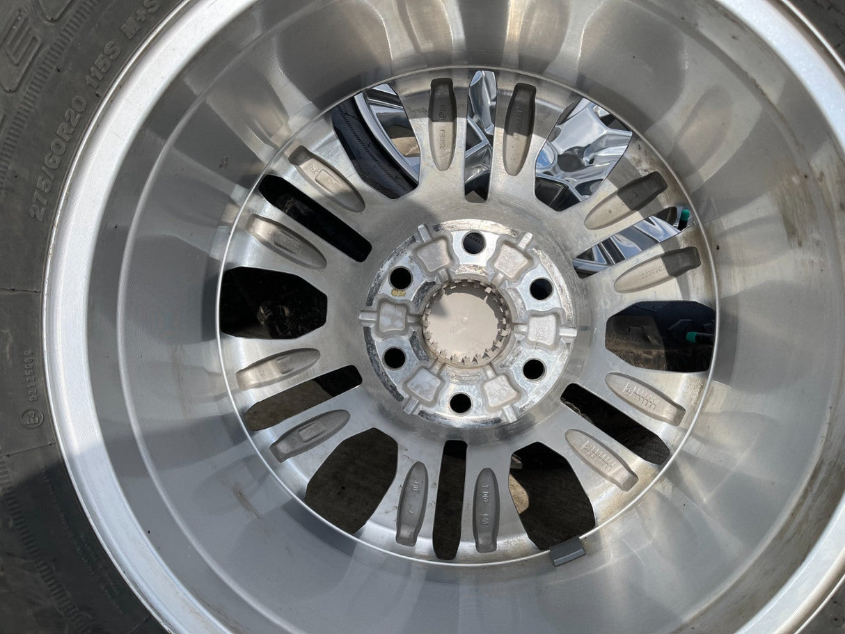 20" GMC Sierra Yukon Denali OEM 5917 wheels rims Chevy 2021 2022 2023 2025 2026 Texas Truck Tire