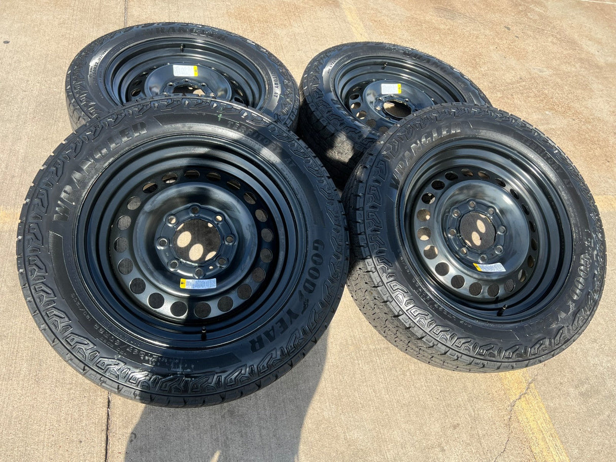 22" Chevy Silverado GMC Sierra 2500 OEM Transport wheels rims 2024 2025 2026 NEW Texas Truck Tire