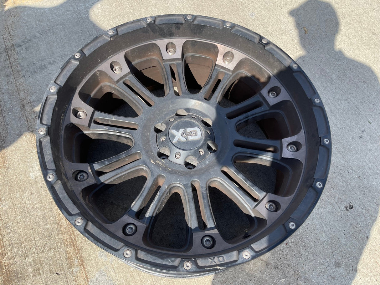 (1) 22x10 22" XD 829 Ford F-150 Expedition rim wheel -18 6x135 Texas Truck Tire