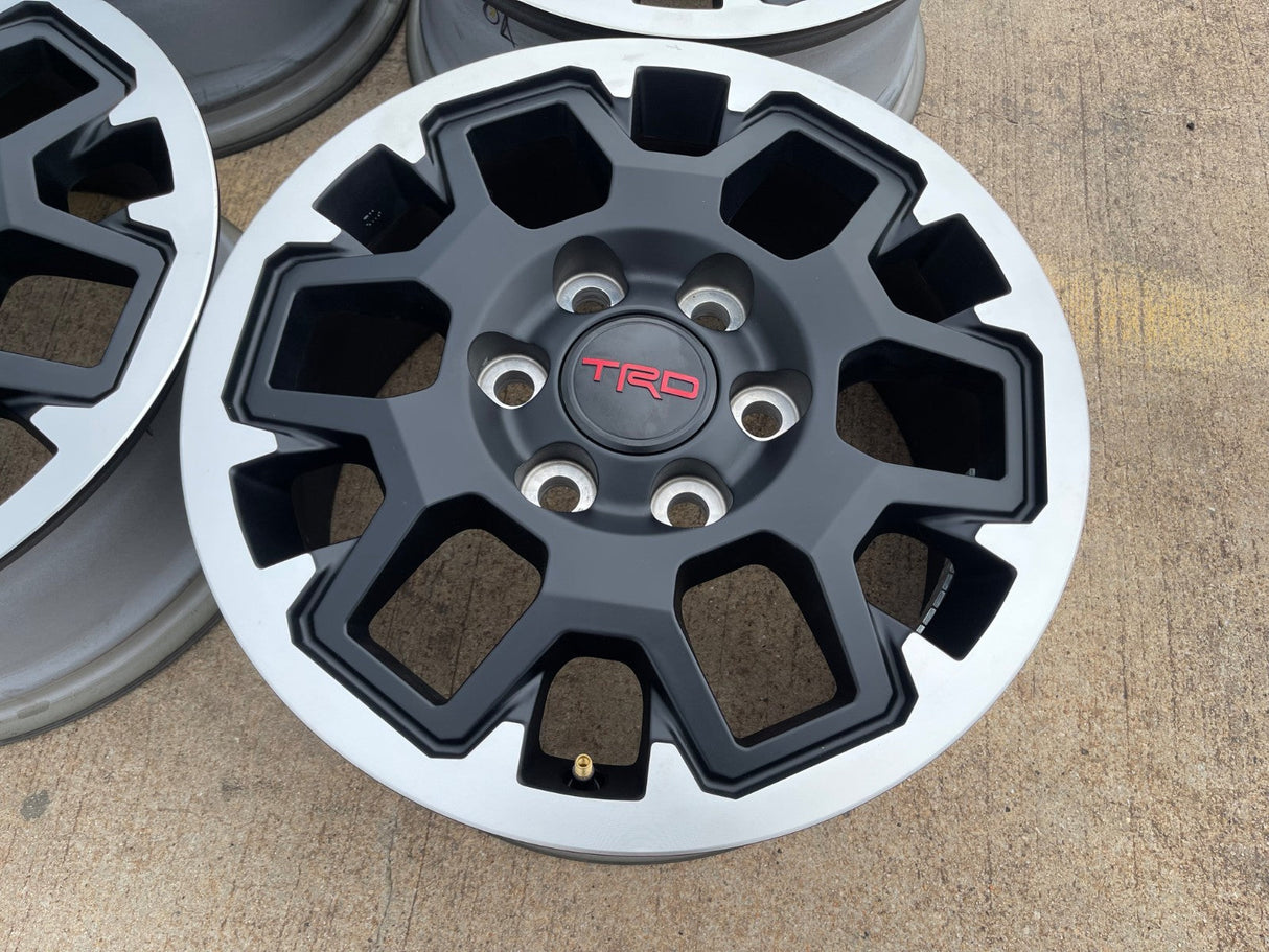 17" Toyota Tacoma 4Runner TRD OEM 10638 wheels rims 2024 2025 2026 NEW Texas Truck Tire