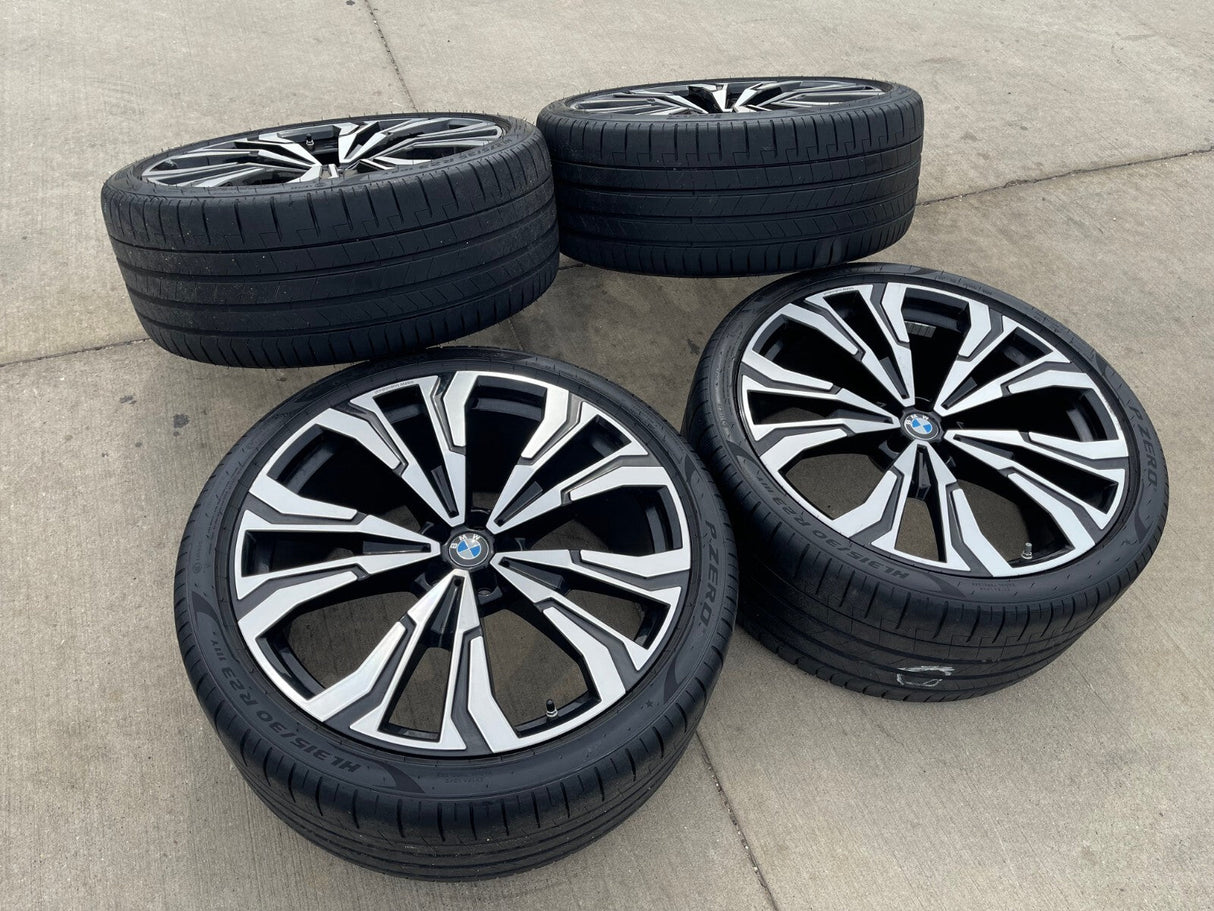 23" BMW X7M X5 X6 X7 OEM Series wheels rims 86675 tires 2022 2023 2024 2025 2026 Texas Truck Tire