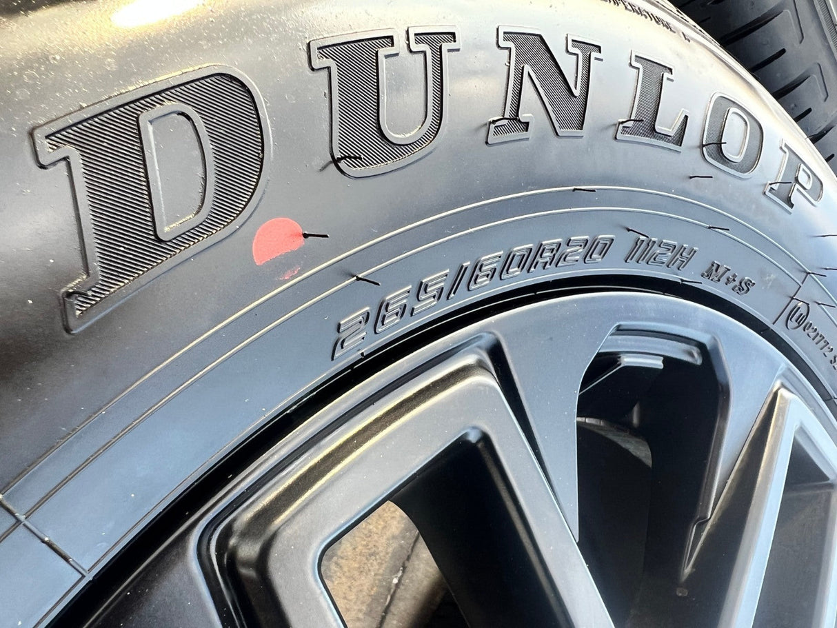 20" Toyota Tundra TRD OEM wheels rims TSS 75276 95295 Sequoia 2024 2025 2026 NEW Texas Truck Tire
