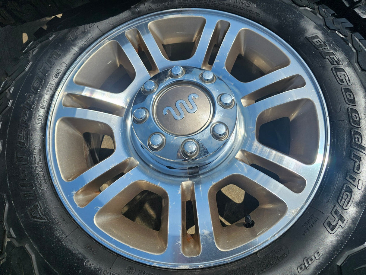20" Ford F-250 F-350 OEM 3951 3845 KING RANCH rims wheels tires BFG KO2 A/T Texas Truck Tire