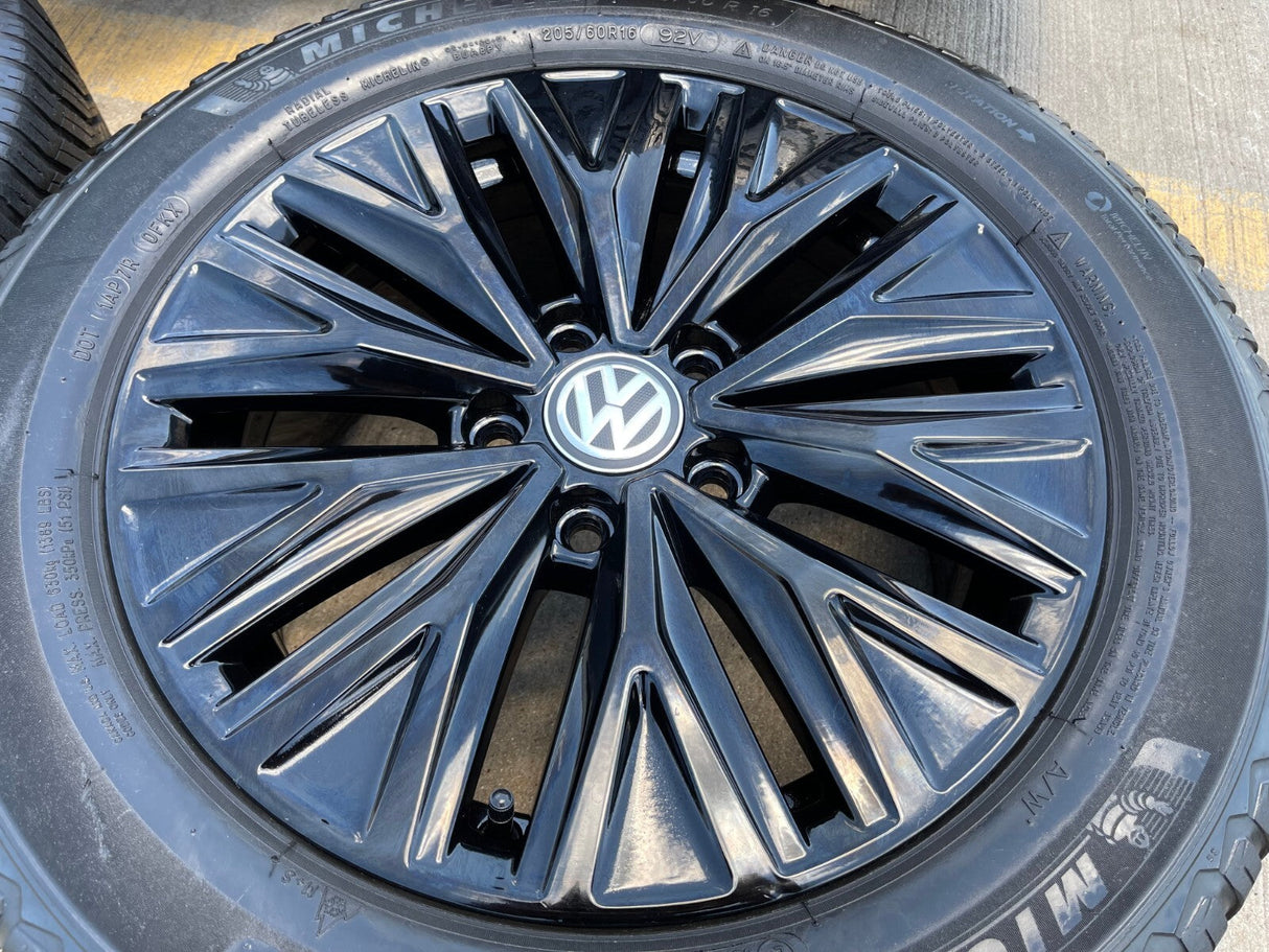 16" VW Jetta Passat OEM wheels rims 70045 Beetle Winter MICHELIN Texas Truck Tire