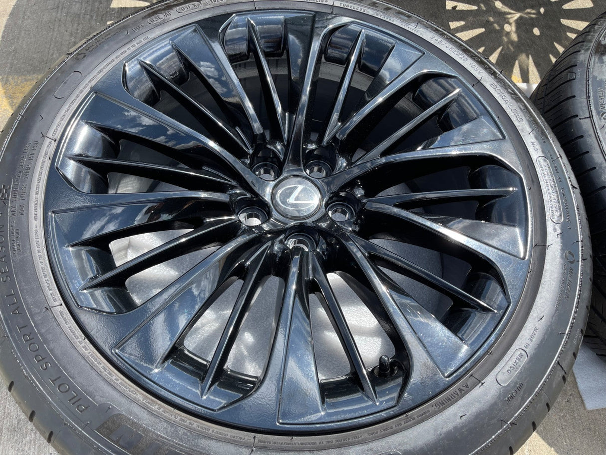 20" Lexus LS500 LC500 OEM wheels rims 74370 LS500H TX350 MICHELIN DISCOUNTED Texas Truck Tire