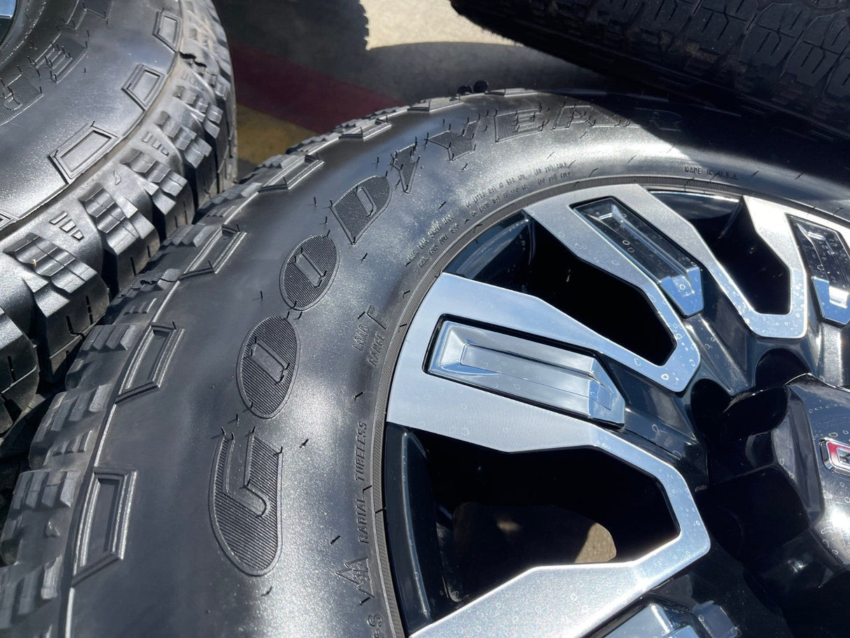 20" GMC Sierra AT4X 2500 3500 OEM wheels rims 5958 14138 Chevy Silverado NEW Texas Truck Tire