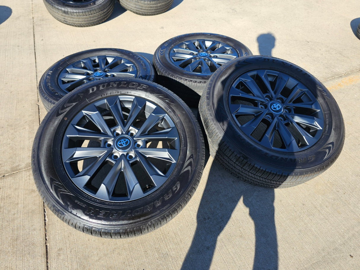 20" Toyota Land Cruiser OEM wheels rims 94057 Tundra Sequoia 2024 2025 2026 NEW Texas Truck Tire