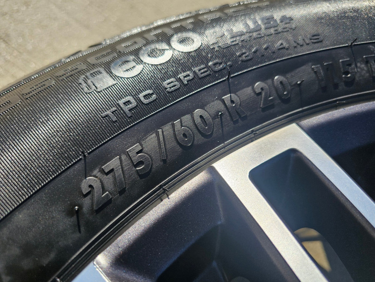 20" GMC Sierra Yukon Chevy Silverado OEM wheels rims 2024 2025 2026 NEW Texas Truck Tire