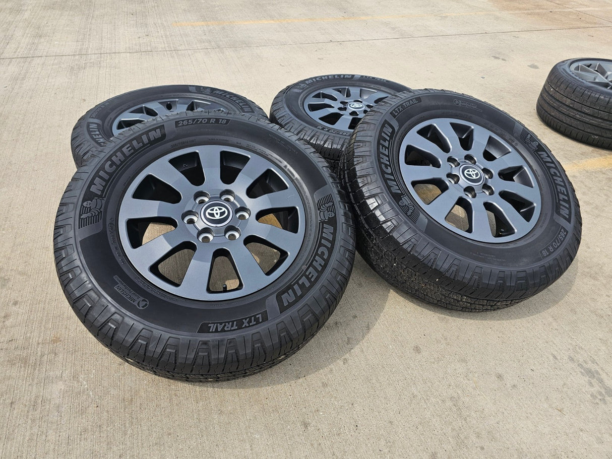18" Toyota Tacoma OEM TRD wheels rims 95952 Tundra Sequoia Land Cruiser Texas Truck Tire
