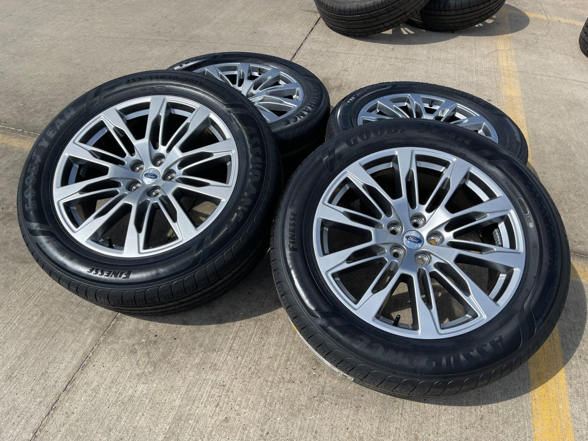 20" Ford Explorer Limited OEM rims wheels Lincoln Aviator GOODYEAR 2025 2026 NEW Texas Truck Tire