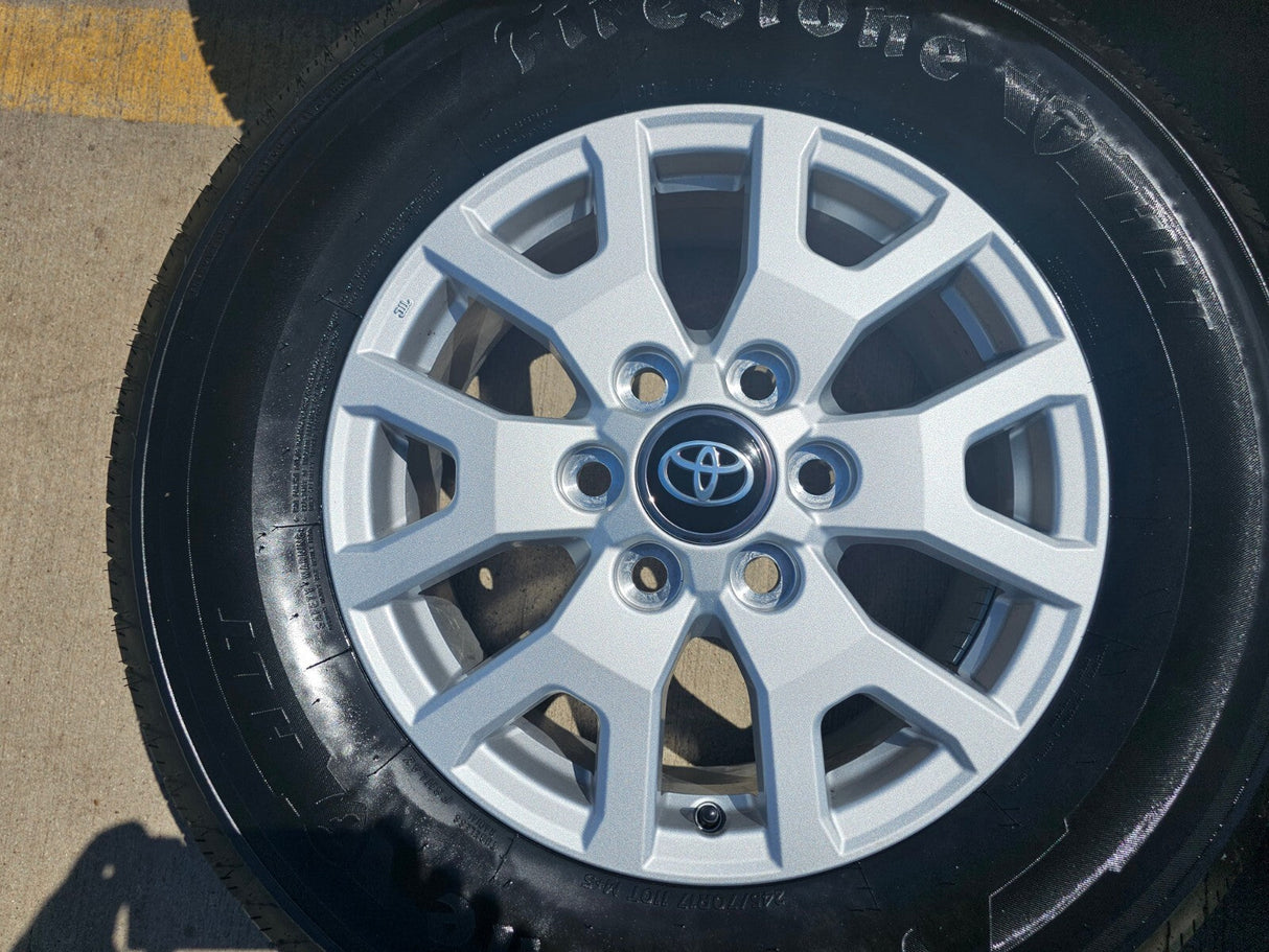 17" Toyota Tacoma 4Runner TRD OEM 94254 10637 wheels rims 2025 2026 NEW Texas Truck Tire