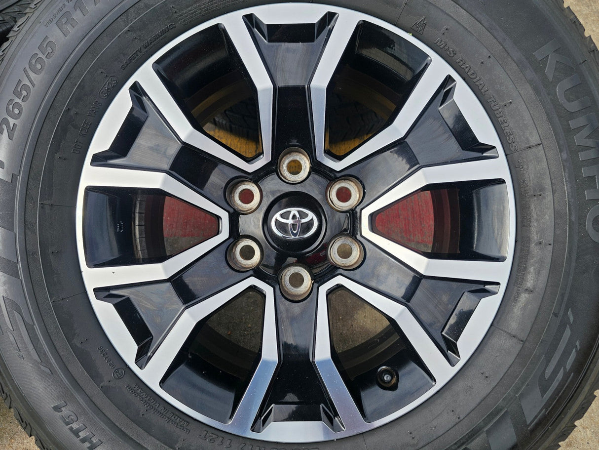 17" Toyota Tacoma 4Runner OEM wheels rims FJ 75259 NICE SET Texas Truck Tire