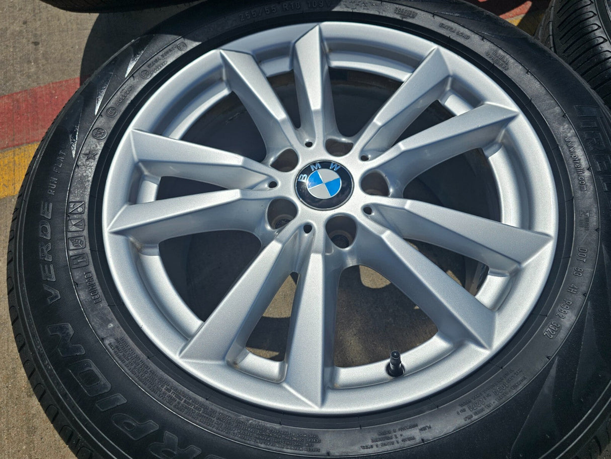 18" BMW OEM X5 Style 446 86042 wheels rims tires 2012 2013 2015 2016 2017 2018 Texas Truck Tire