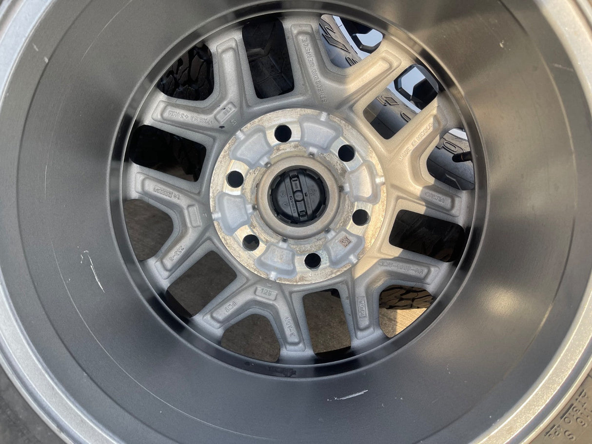 17" Ford F-150 Raptor Bronco OEM rims wheels 10461 tires 37" BFG Texas Truck Tire