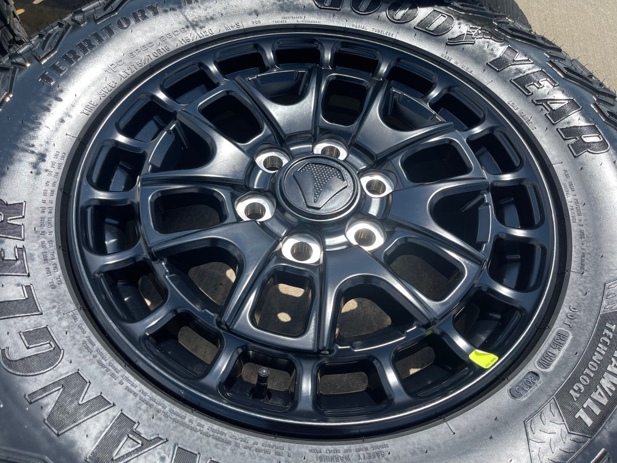 18" Toyota Tundra TSS T FORCE TRD OEM wheels rims Sequoia 2025 2026 2027 NEW Texas Truck Tire