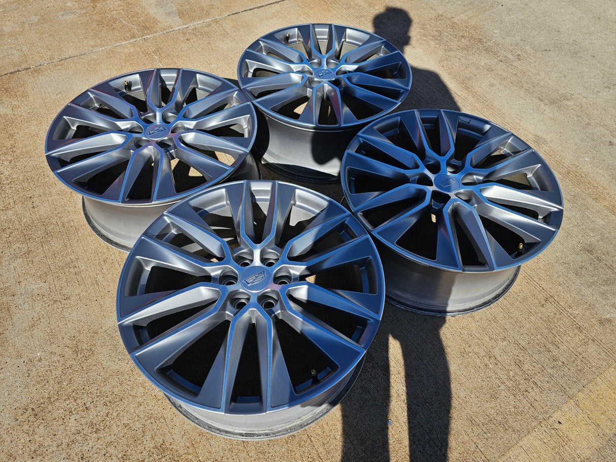 21" Cadillac XT6 XT5 SRX OEM 4851 wheels rims 2023 2024 2025 2026 Texas Truck Tire