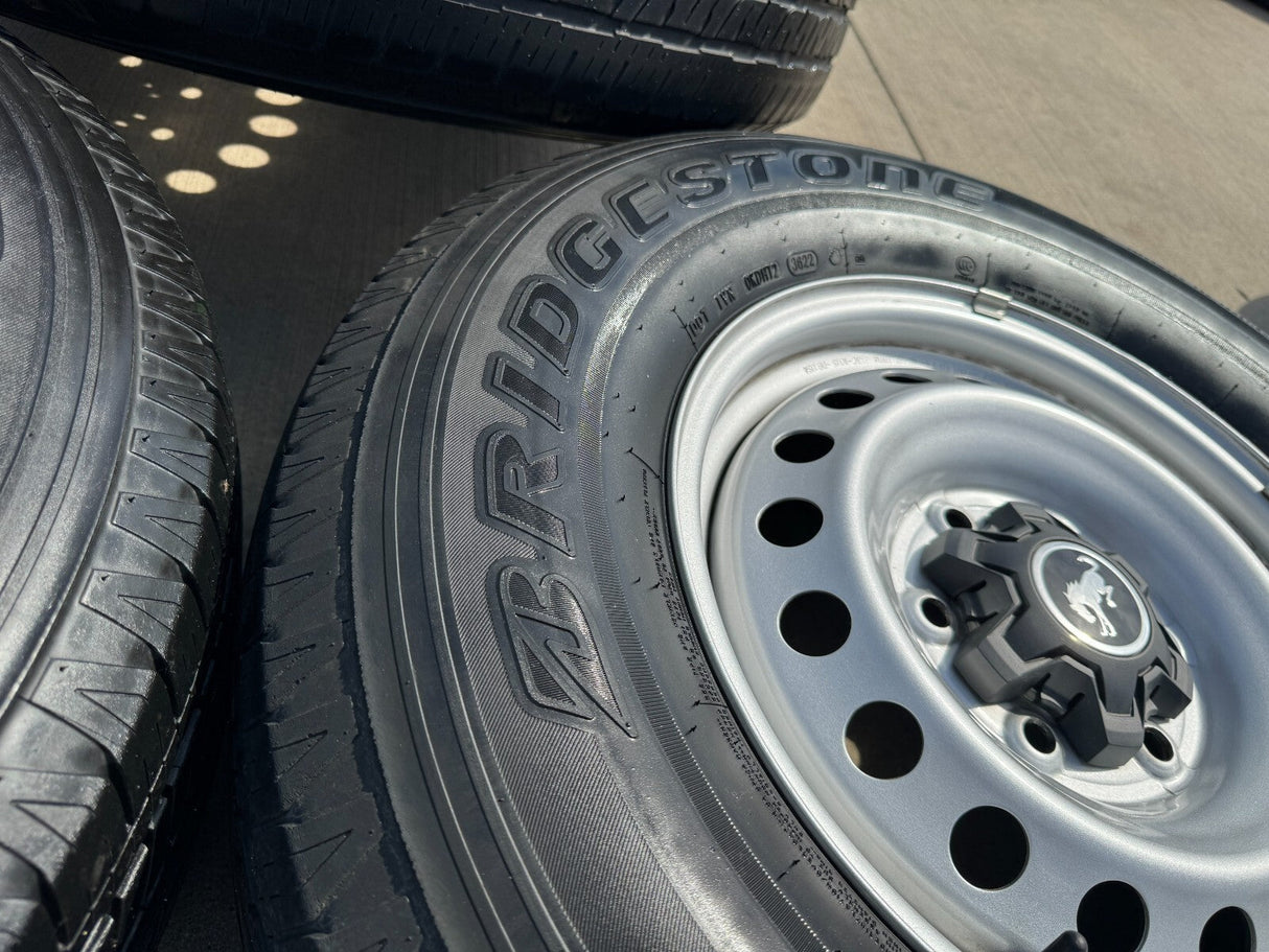 16" Ford Bronco steel wheels rims tires 10226 Ranger 2021 2022 2023 2024 2025 Texas Truck Tire
