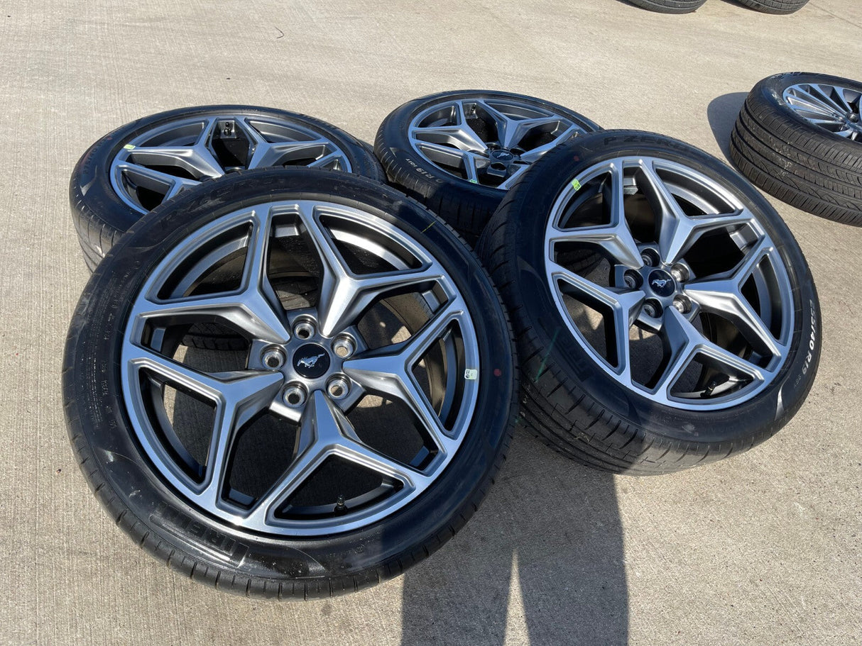 19" Ford Mustang GT Performance Track Pack OEM 10599 10602 wheels rims NEW Texas Truck Tire