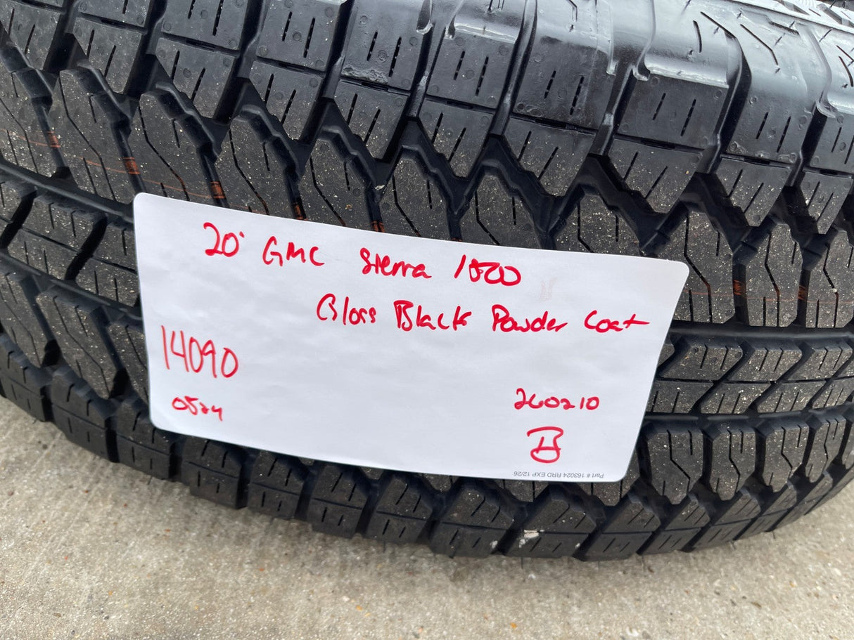 20" Chevy Tahoe Silverado OEM 14090 95417 wheels rims tires BRIDGESTONE A/T NEW Texas Truck Tire