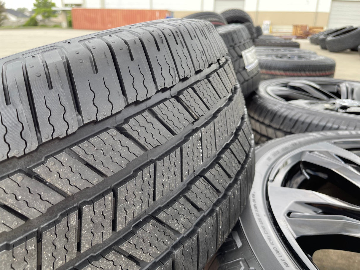 24" Cadillac Escalade V OEM wheels rims black tires 2024 2025 2026 NEW MICHELIN Texas Truck Tire