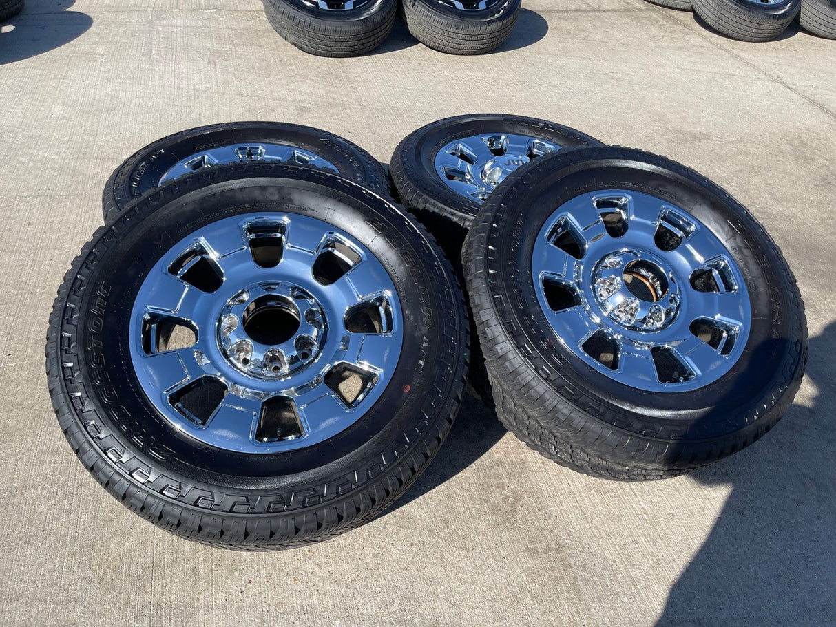 20" Ford F-250 F-350 OEM King Ranch 10295 25085 10552 wheels rims 2025 2026 Texas Truck Tire