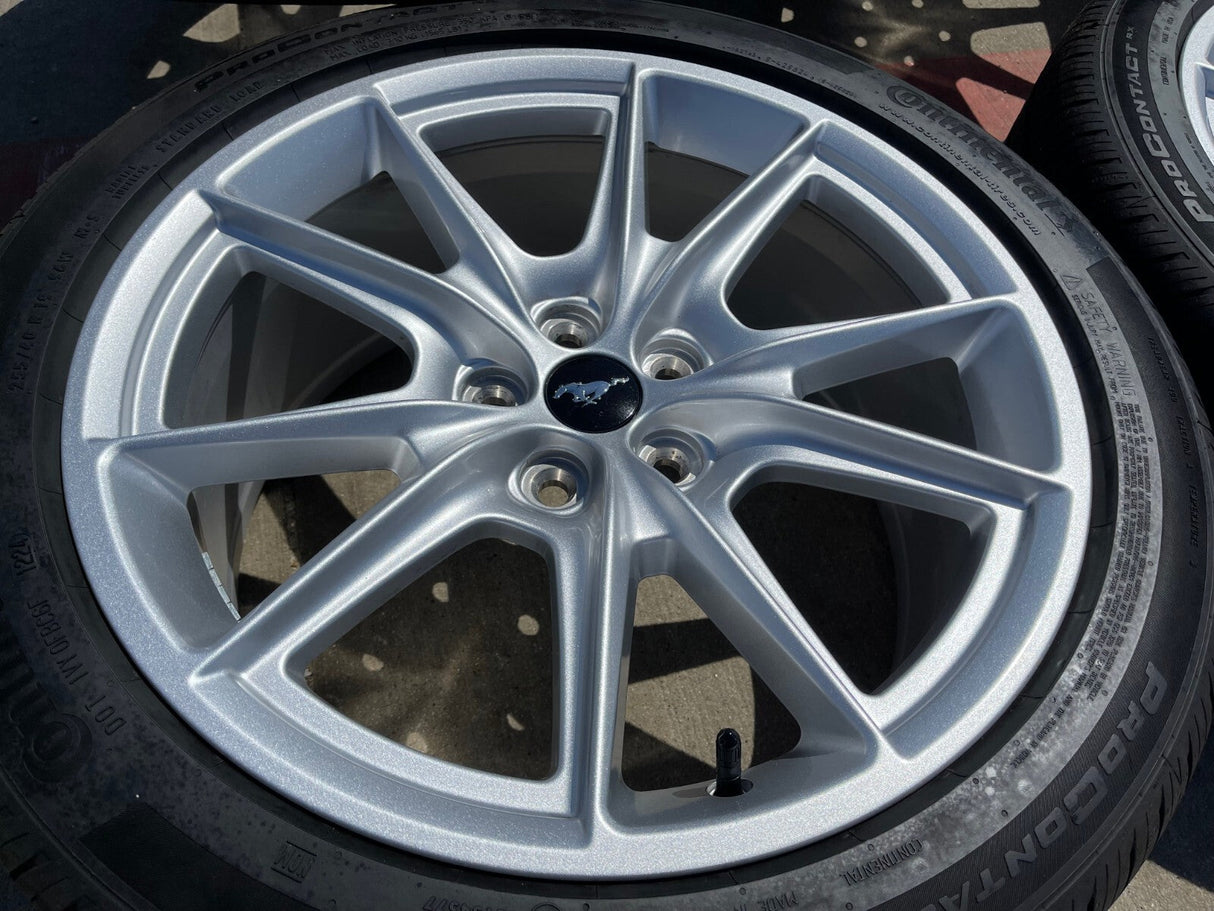 19" Ford Mustang Stealth GT OEM wheels rims 95759 tires 2023 2024 2025 2026 NEW Texas Truck Tire
