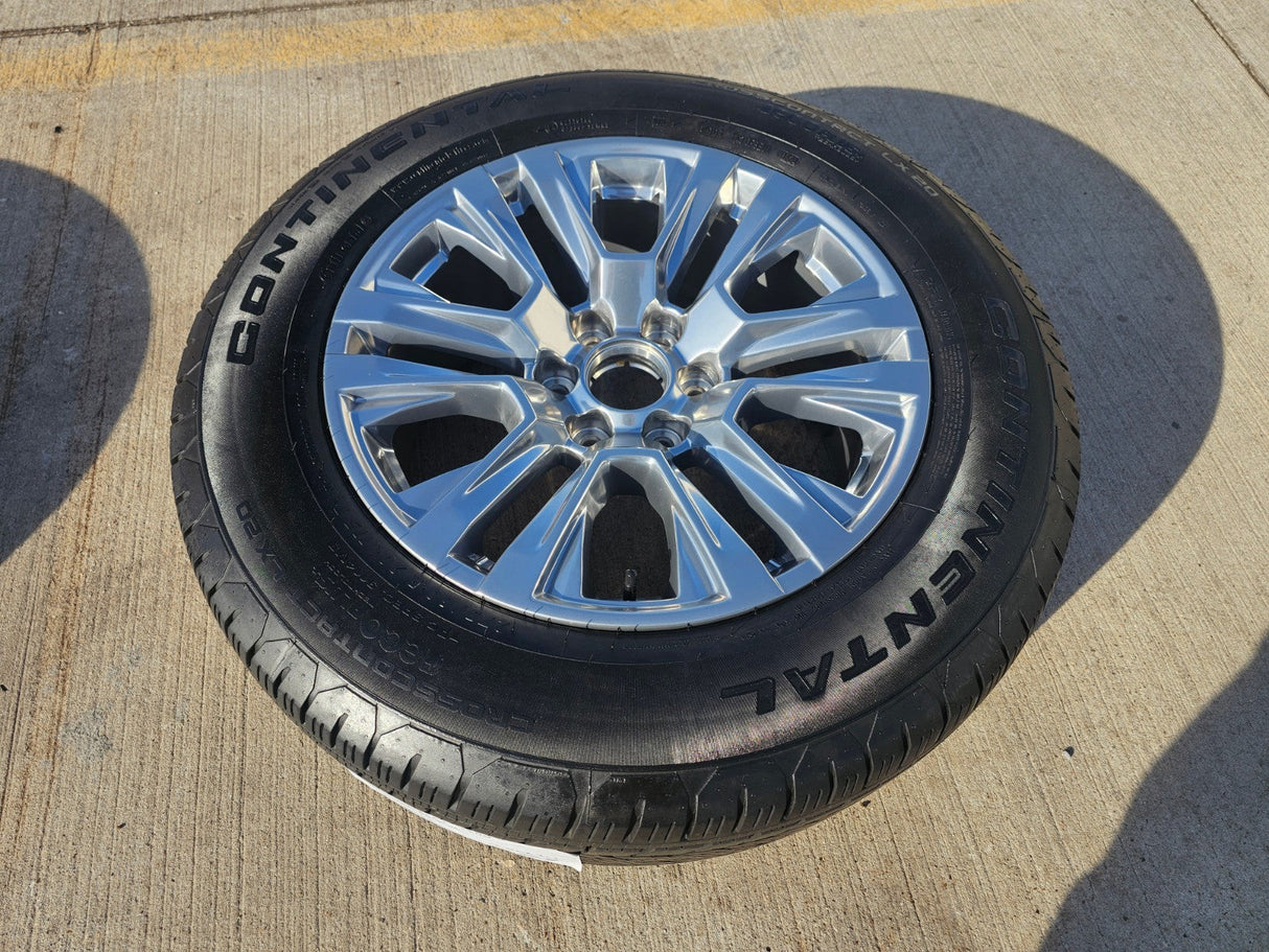 20" GMC Sierra Yukon DENALI OEM 5917 wheel rim 2023 2024 2025 2026 NEW Texas Truck Tire