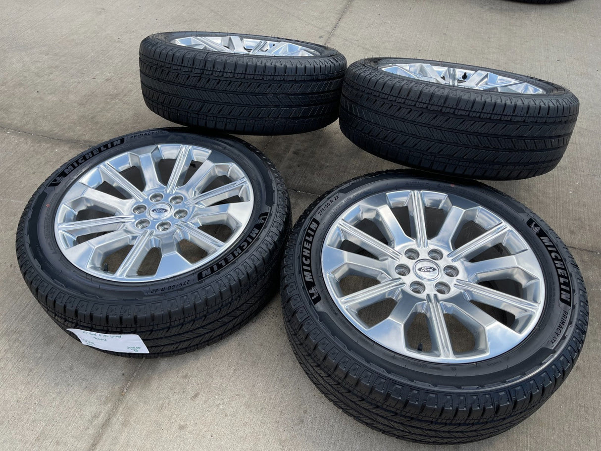 22" Ford F-150 King Ranch LIMITED OEM rims wheels 10349 Expedition NEW MICHELIN Texas Truck Tire
