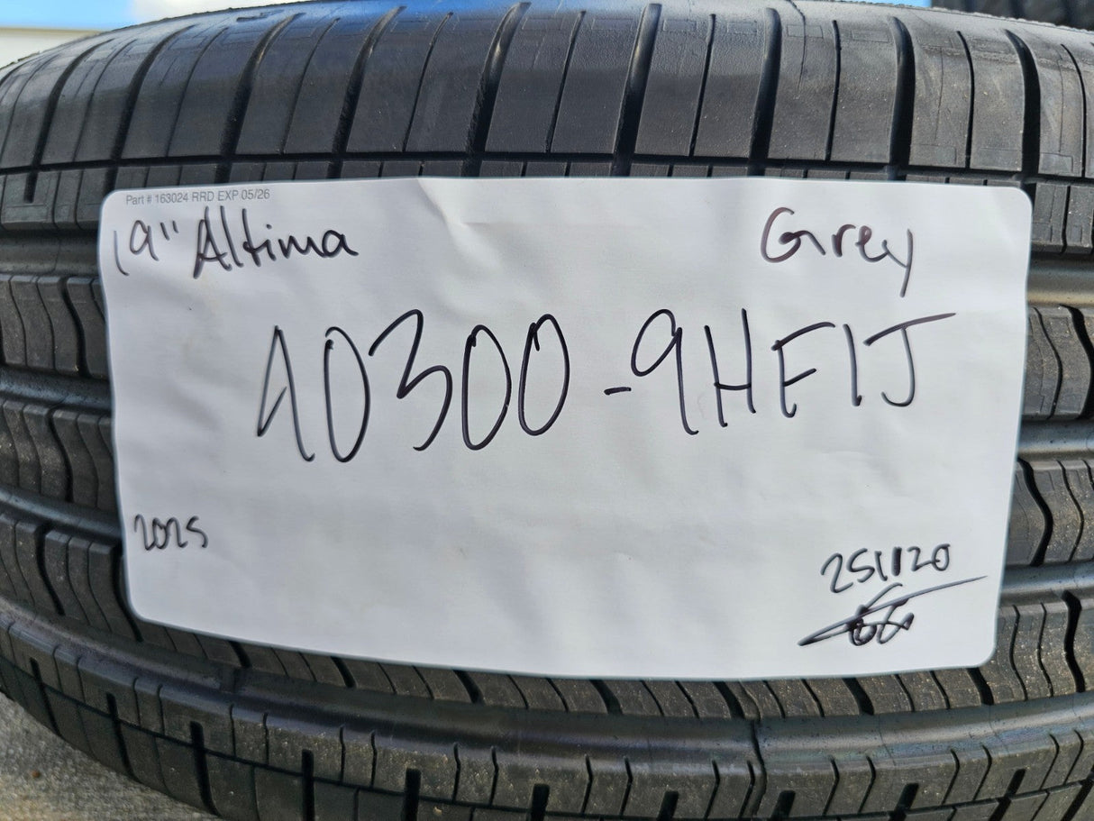 19" Nissan Altima SR Maxima OEM 62855 Infiniti wheels rims 2024 2025 2026 NEW Texas Truck Tire