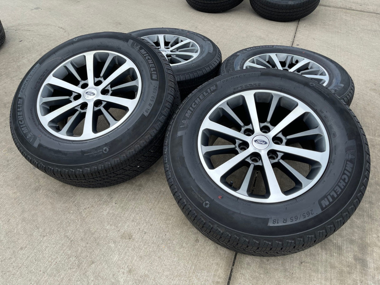 18" Ford F-150 Expedition 10142 OEM rims wheels tires MICHELIN NEW Texas Truck Tire