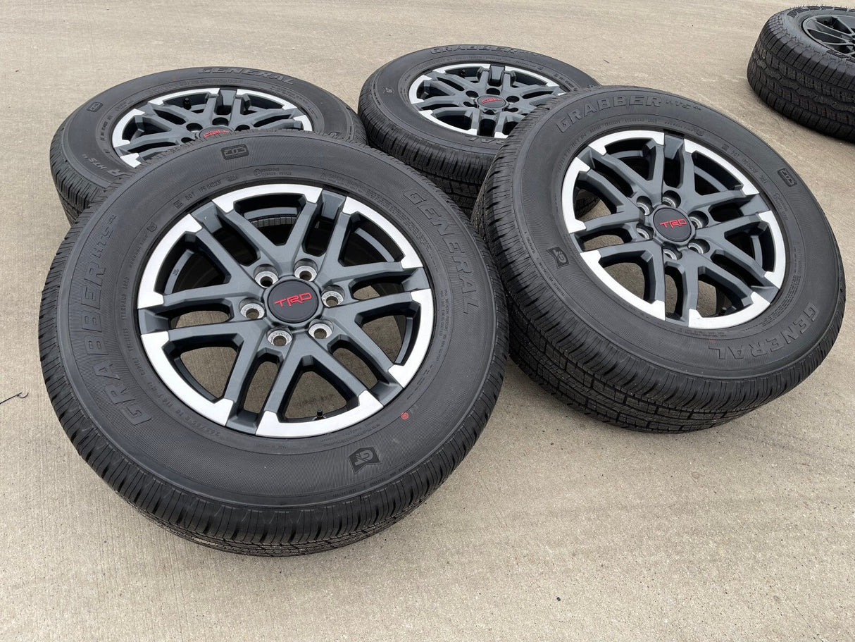 18" Toyota Tacoma LIMITED OEM wheels rims 10641 4Runner 2024 2025 2026 NEW Texas Truck Tire