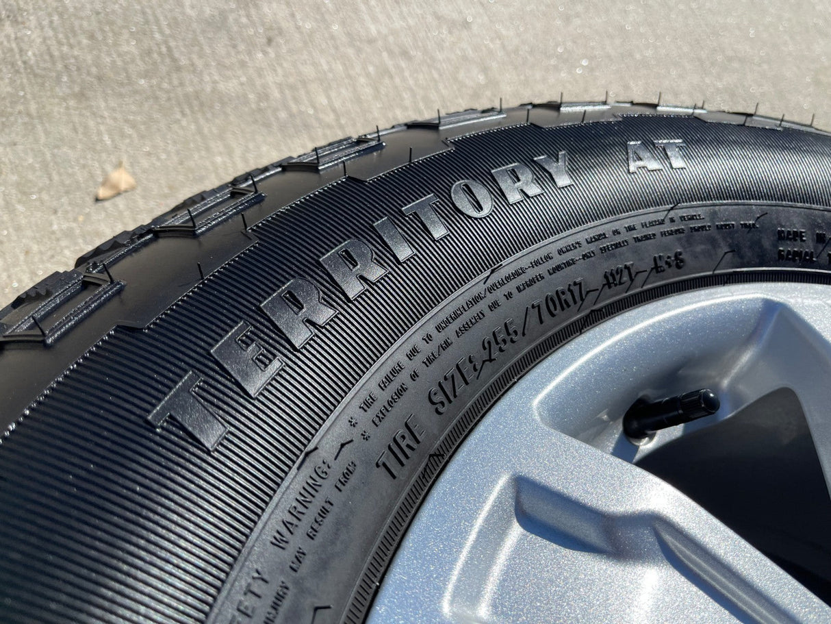 17" Ford Ranger OEM 10587 FX-4 wheels rims tires BRONCO 2024 2025 2026 GOODYEAR Texas Truck Tire