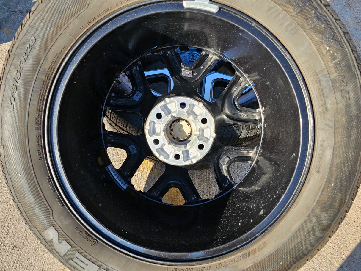 20" Dodge Ram 1500 OEM 94059 Laramie wheel rim 68583860AA Spare 2024 2025 2026 Texas Truck Tire