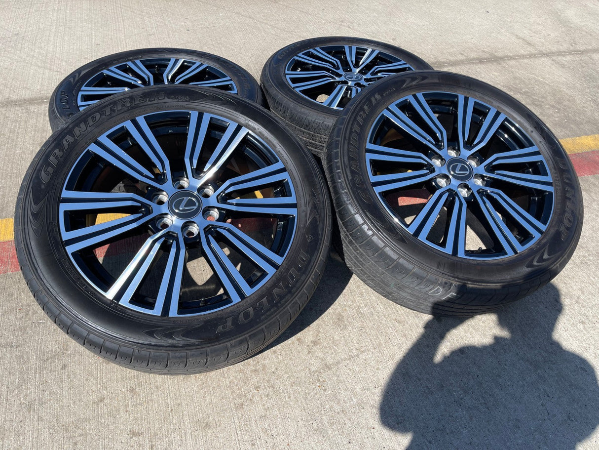 22" Lexus LX600 OEM wheels rims 74402 Toyota Tundra Sequoia 2023 2024 2025 2026 Texas Truck Tire
