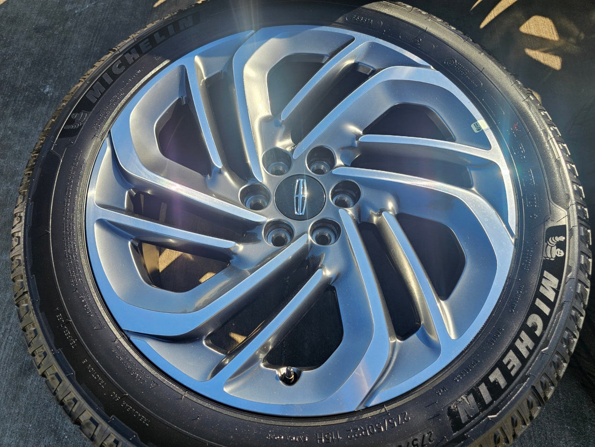 22" Lincoln Navigator OEM 94225 rims wheels BLACK LABEL 2025 2026 MICHELIN NEW Texas Truck Tire