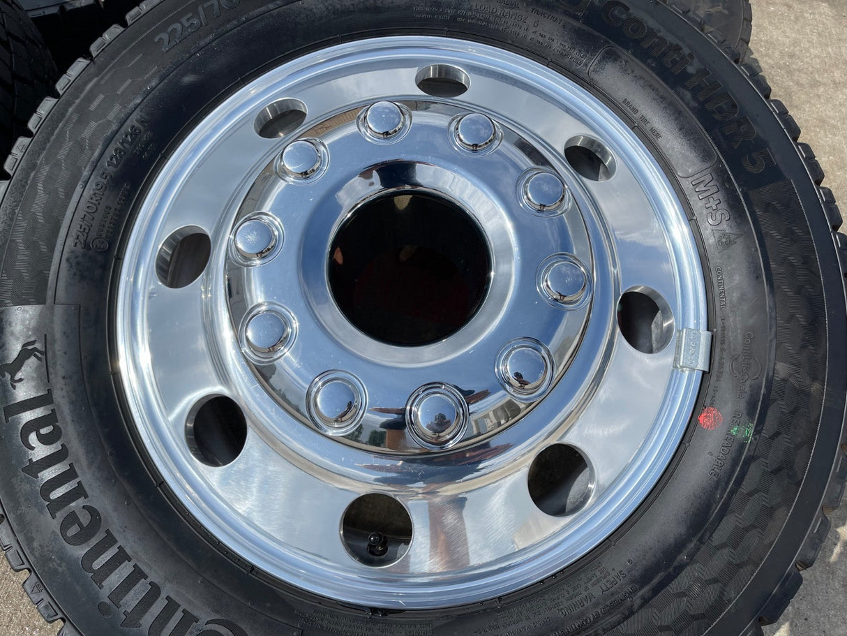 19.5" Ford F-450 Dually F-550 rims wheels RAM 4500 OEM 10x225 2024 2025 2026 Texas Truck Tire