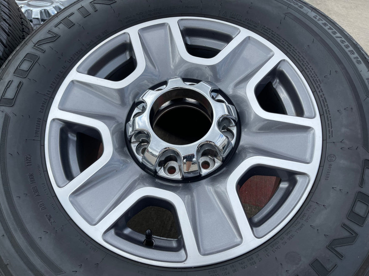 18" Ford F-250 F-350 Lariat FX-4 OEM wheels 10480 10298 tires NICE Texas Truck Tire